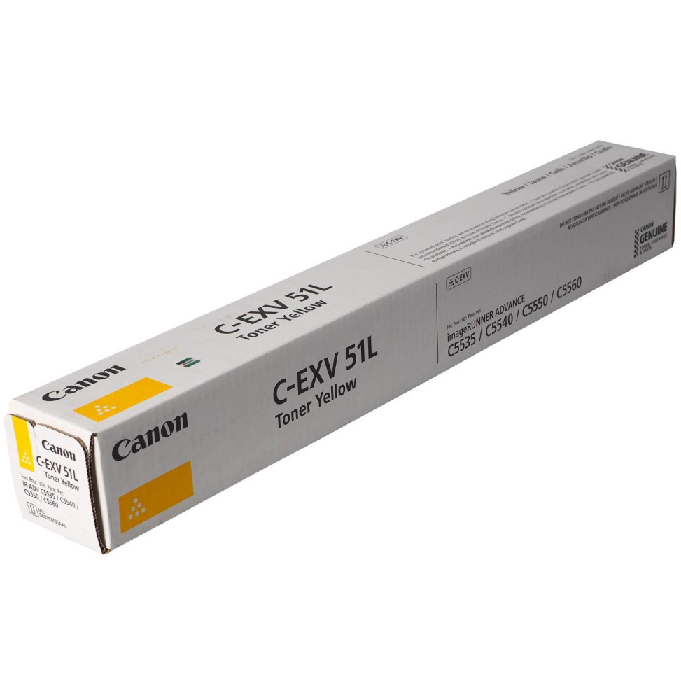 Canon C-EXV 51L Jaune - Toner Canon d'origine