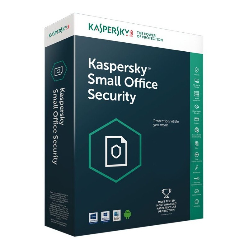 Kaspersky Small Office Security 7.0 | Serveur / 5 Postes
