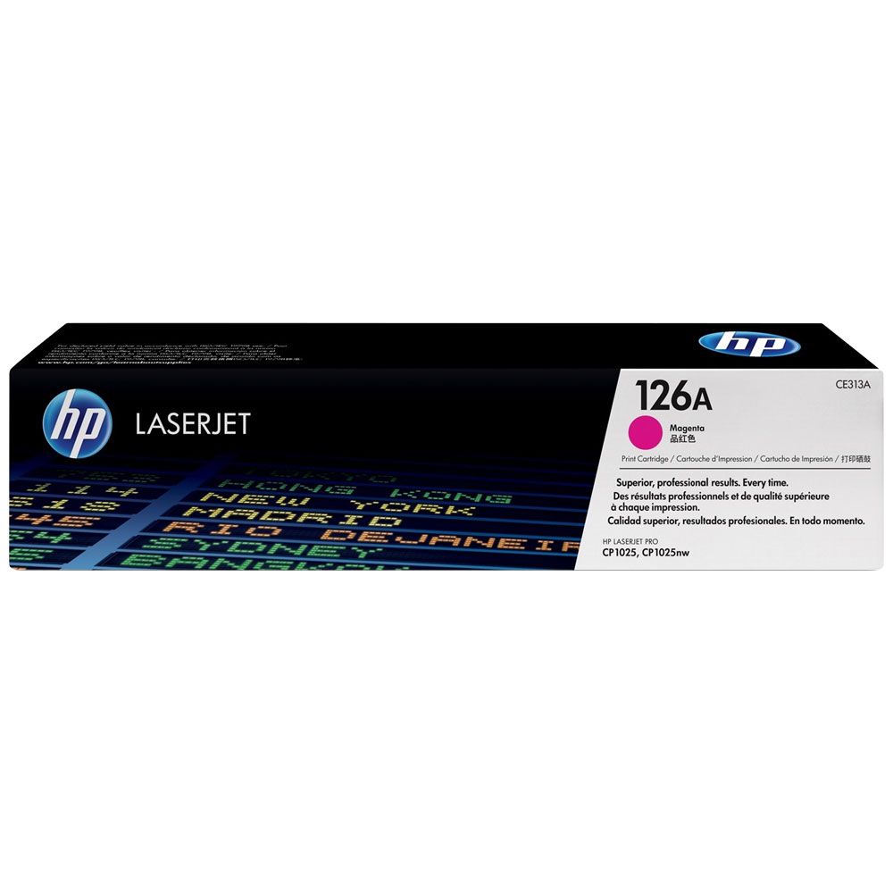HP 126A CARTOUCHE DE TONER 1 PIÈCE(S) ORIGINAL MAGENTA