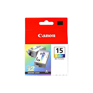 CANON BCI-15 CARTOUCHE D'ENCRE ORIGINAL 2 PIÈCE(S)