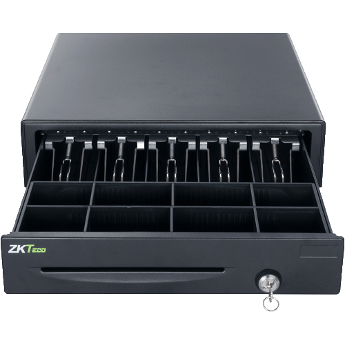 Tiroir-caisse en métal ZKC0508 avec système de fermeture simple