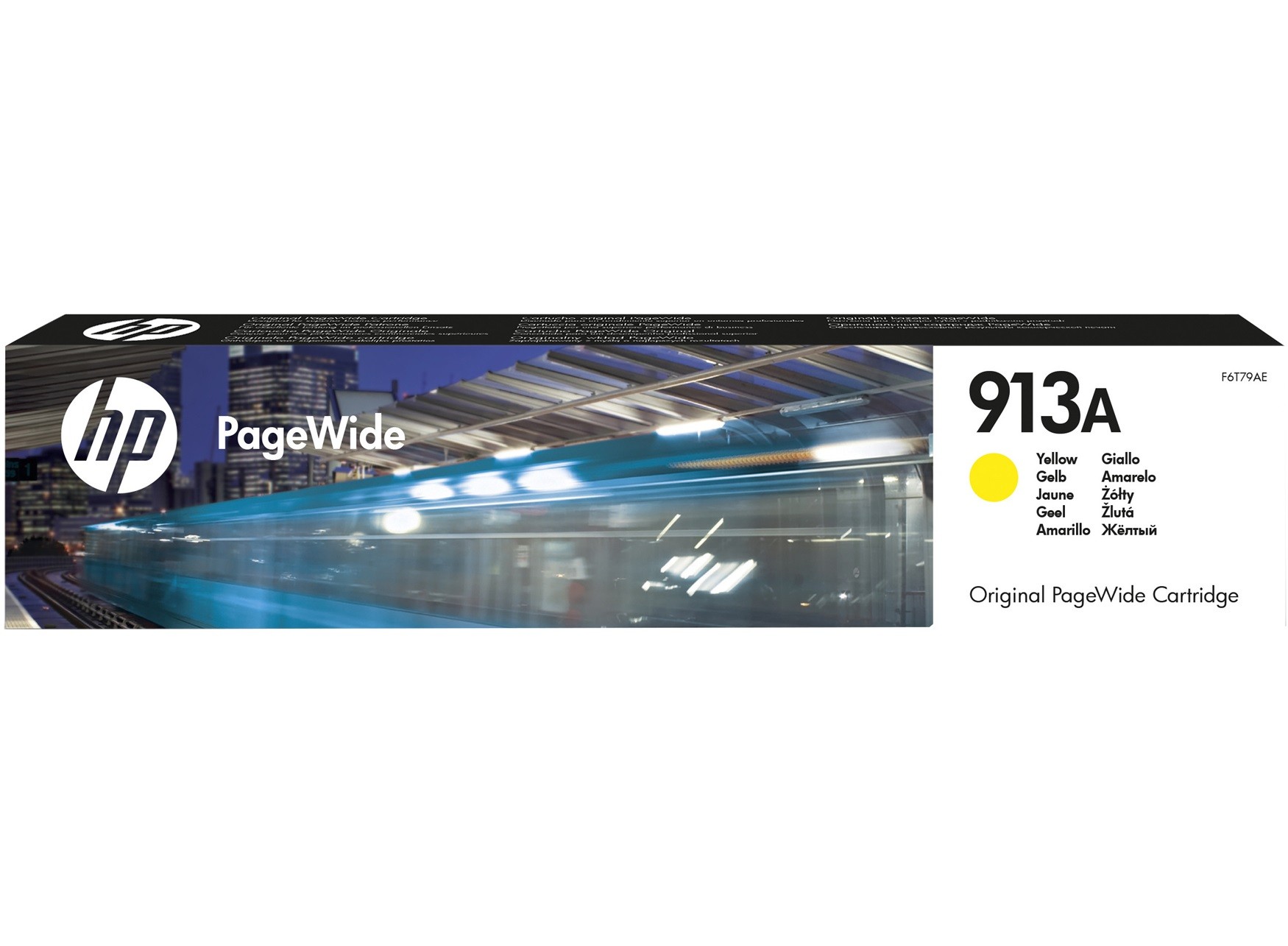 HP 913A Jaune - Cartouche PageWide HP d'origine
