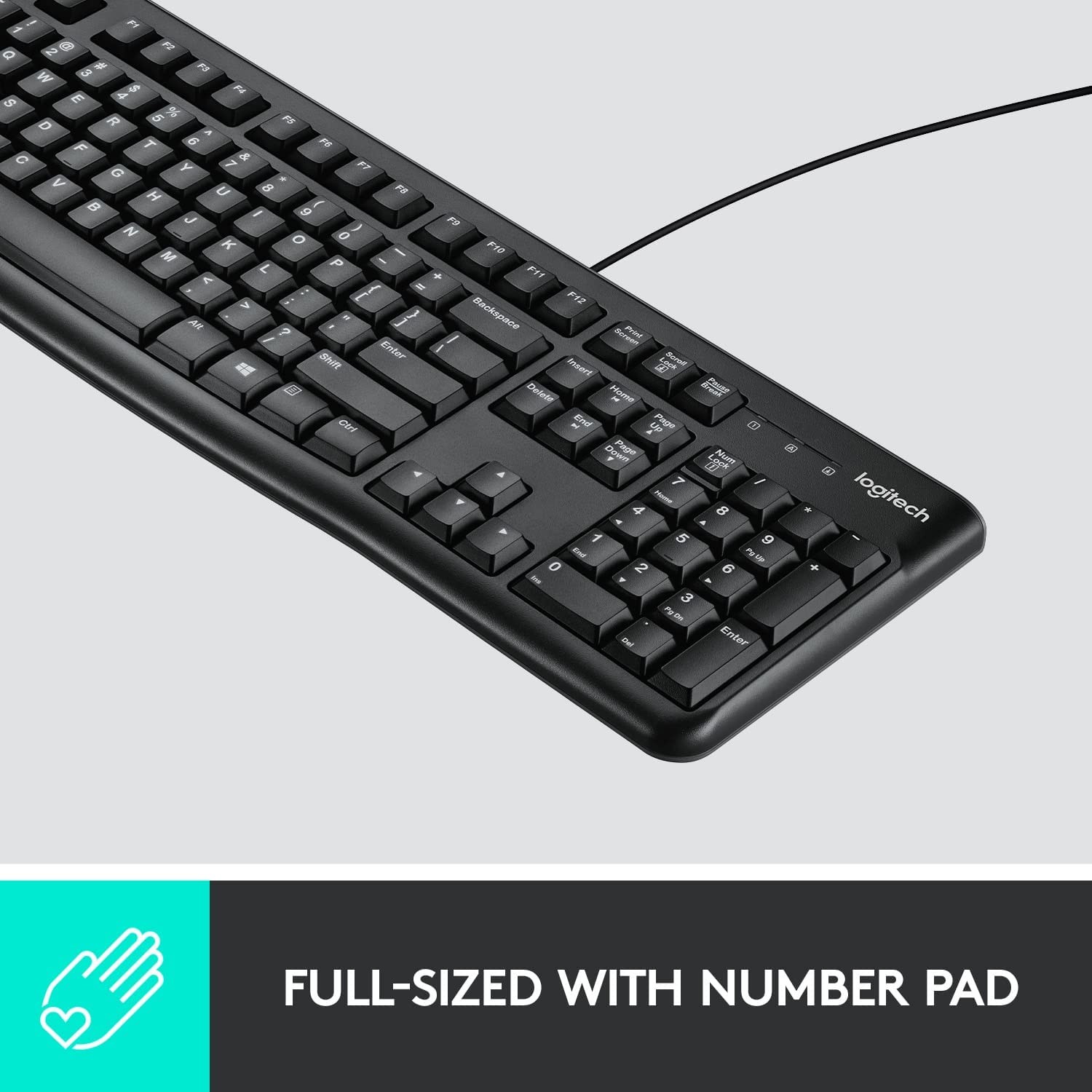 Kit Clavier Et Souris Logitech MK120 Français - Noir - Connectivité USB - Neuf Sous Blister