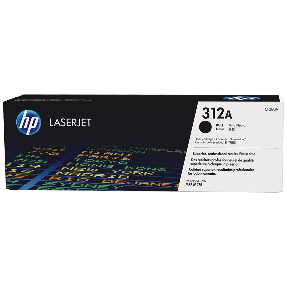 HP 312A Noir  - Toner HP LaserJet d'origine
