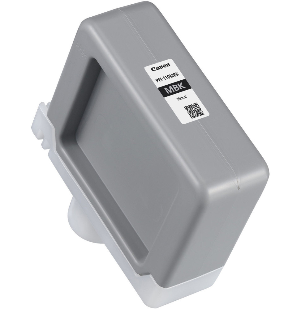 Canon PFI-110 MBK Noir Mat - Cartouche d'encre Canon d'origine