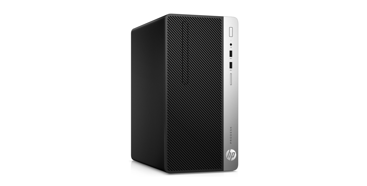HP ProDesk 400 G4 - Ordinateur de Bureau Tour - Intel Core i7-7700U, 8Go de RAM, 128Go SSD + 320Go HDD