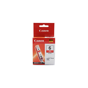 CANON BCI-6R CARTOUCHE D'ENCRE ORIGINAL ROUGE