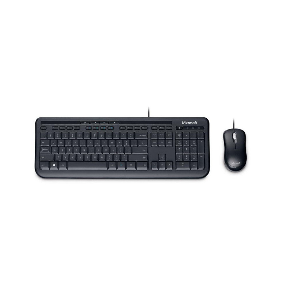 Clavier et souris filaire Microsoft 600 Wired Desktop