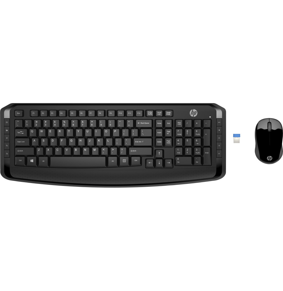 Clavier et souris sans fil HP 300