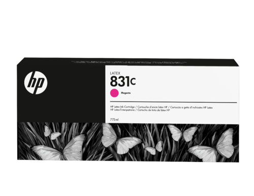 HP Cartouche d'encre Magenta 831C Latex de 775 ml