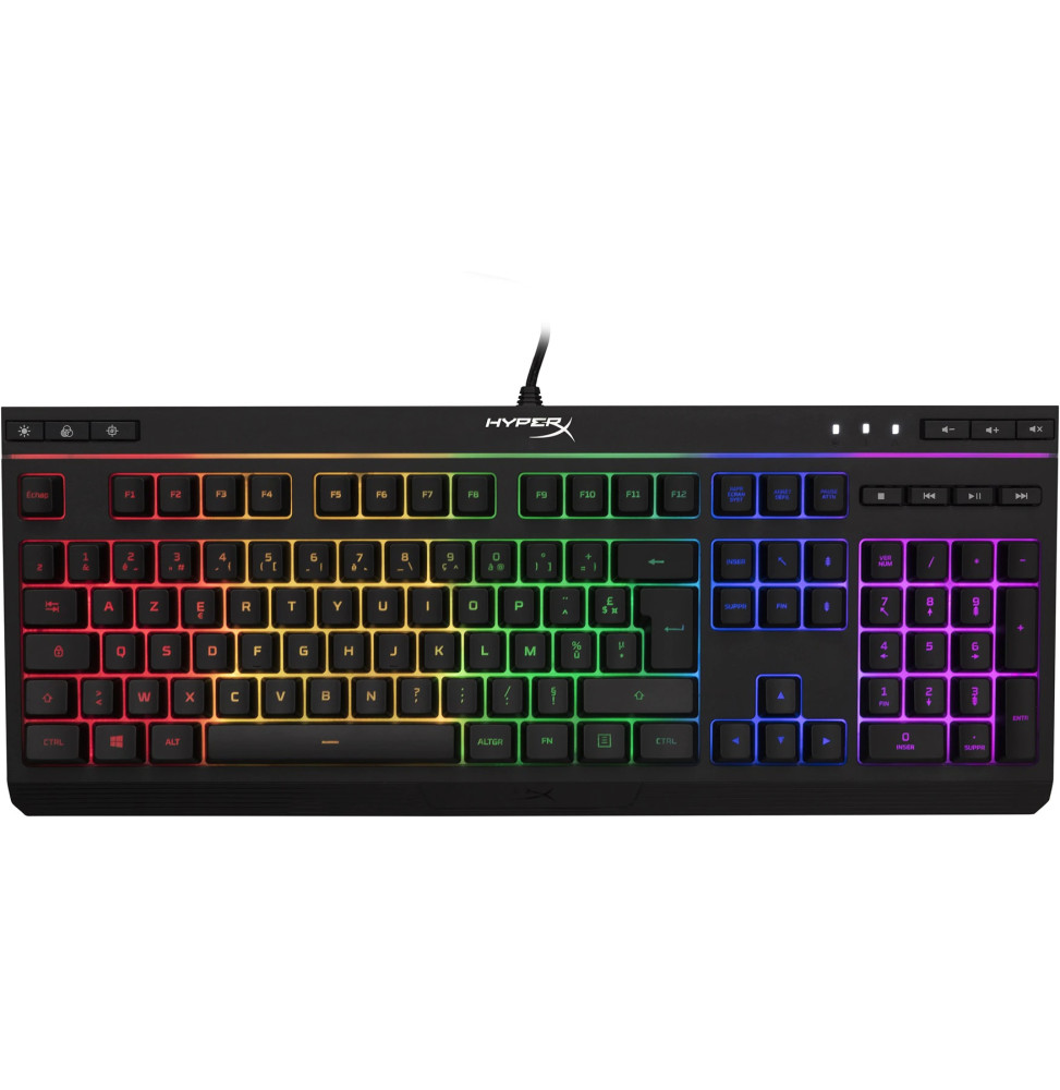 Clavier Gamer RGB HyperX Core HX-KB5ME2-FR - AZERTY