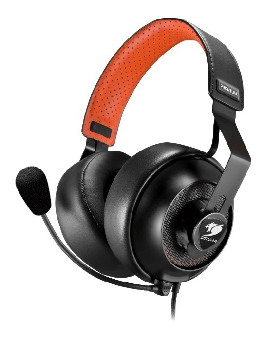 Cougar Immersa Ti - Casque de jeu avec son surround et microphone détachable
