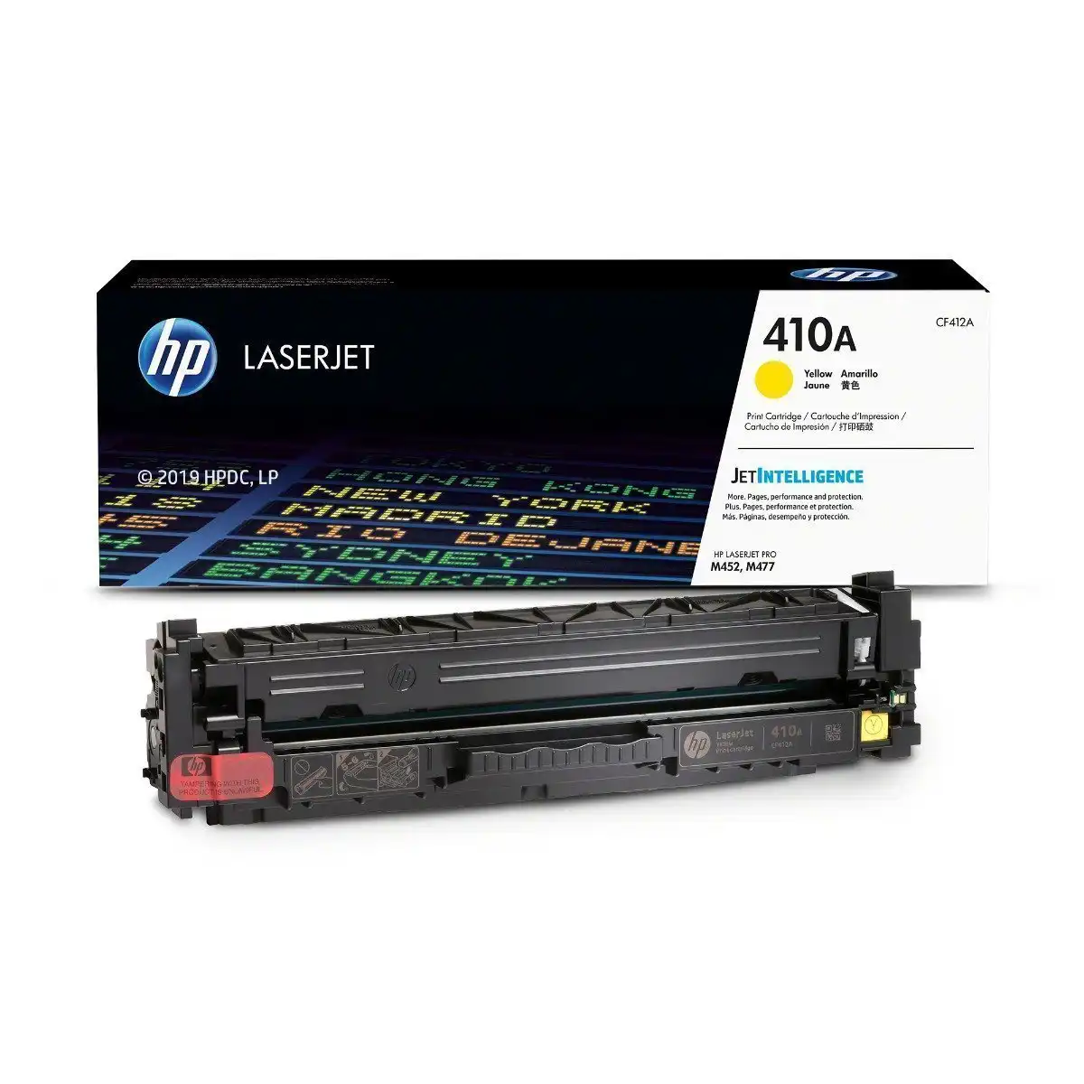 HP 410A Jaune  - Toner HP LaserJet d'origine