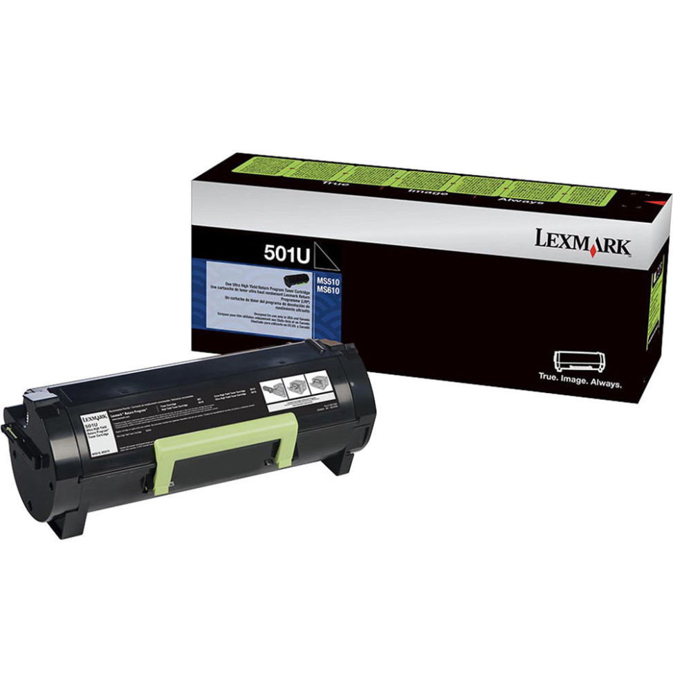 Lexmark MS/MX510, 511, 610, 611 Monochrome - Cartouche de toner d'origine