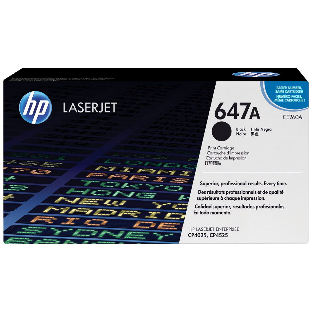 HP 647A Noir - Toner HP LaserJet d'origine