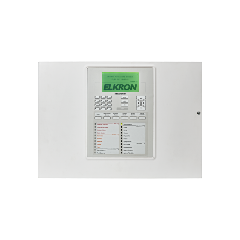 Central adressable à 4 boucles extensible à 8