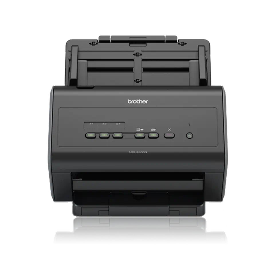 Scanner fixe à défilement recto-verso et réseau