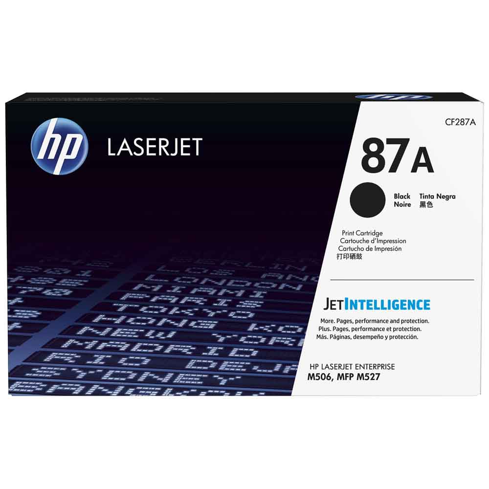 HP 87A Noir- Toner HP LaserJet d'origine