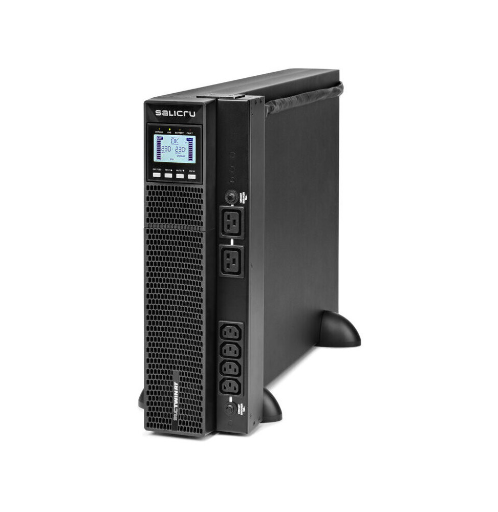 Onduleur ON-Line Salicru KIT SLC-6000-TWIN RT2 - 6000 VA - tour/rack