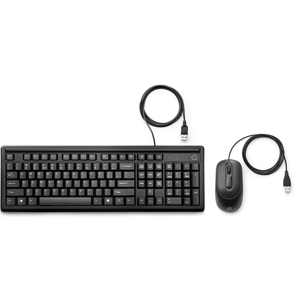 Clavier et souris Filaire HP 160 AZERTY