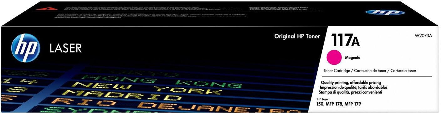 HP 117A CARTOUCHE DE TONER ORIGINAL MAGENTA