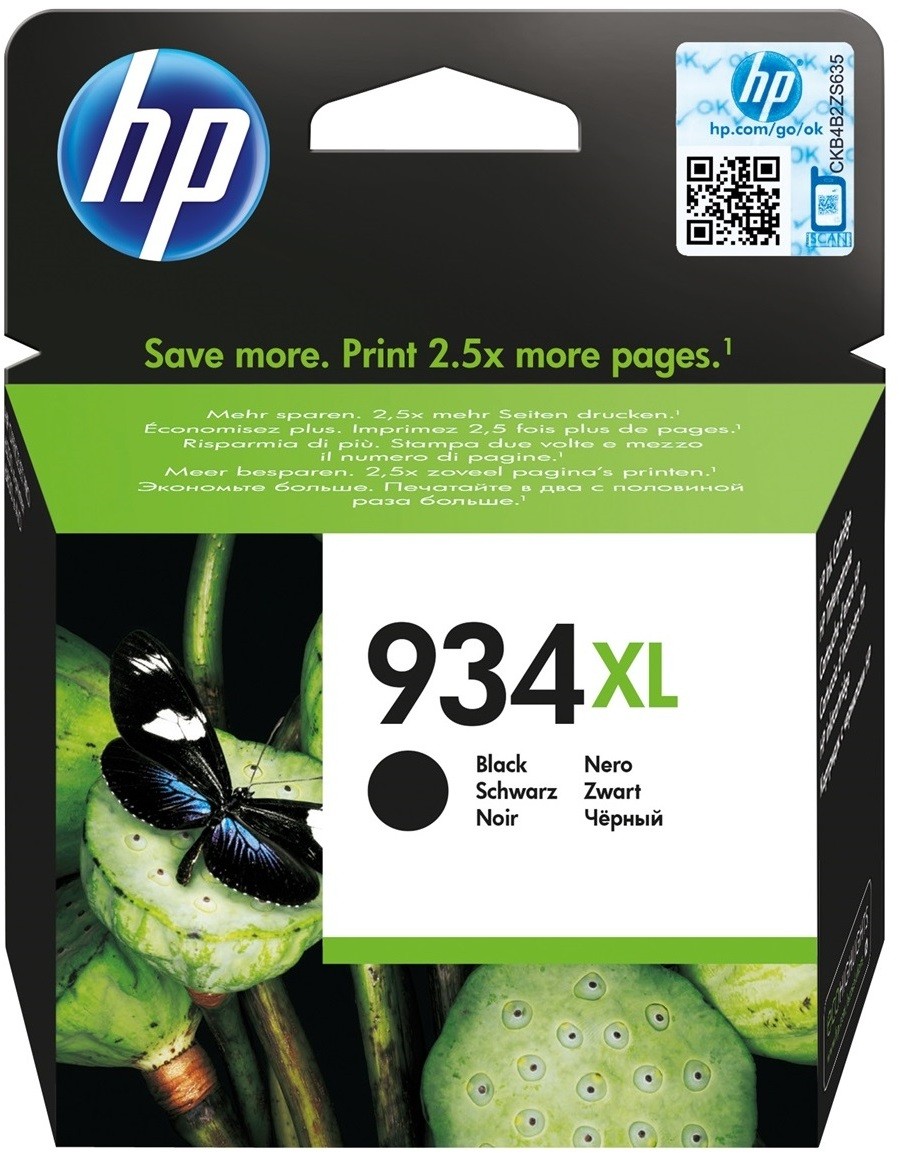 HP 934XL Noir - Cartouche d'encre grande capacité HP d'origine