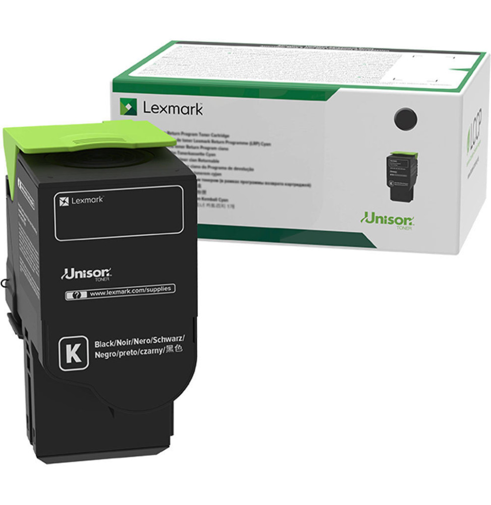 Lexmark CS/CX421, 52x, 62x Noir - Cartouche de toner d'origine
