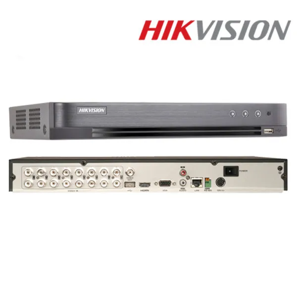 HIKVISION DVR Upto 5MP 16Canaux, 1HDD 12M