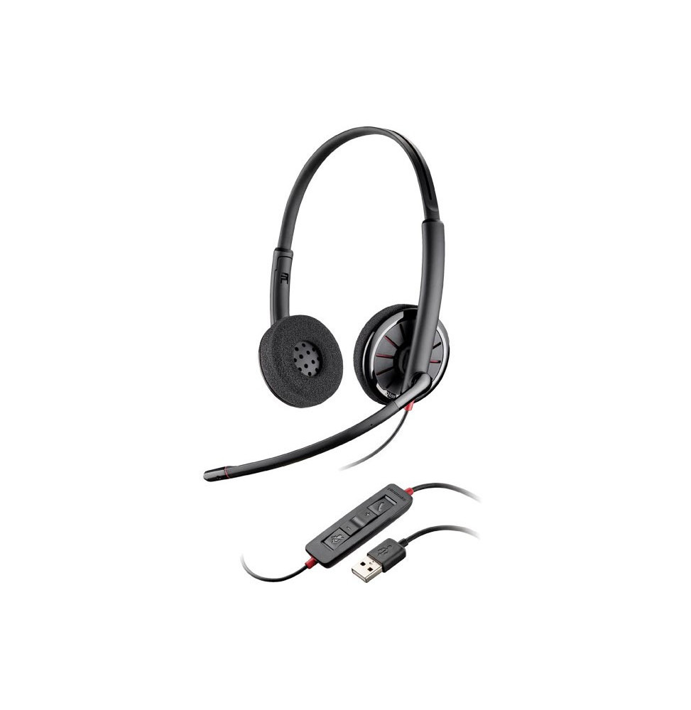Casque-micro Stéréo Filaire USB Plantronics Blackwire C320