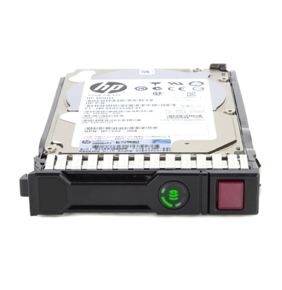 Disque dur Interne HP Entreprise 600GB SAS 2,5" - 15K SFF