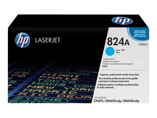 HP 824A Cyan - Tambour d'imagerie HP LaserJet d'origine