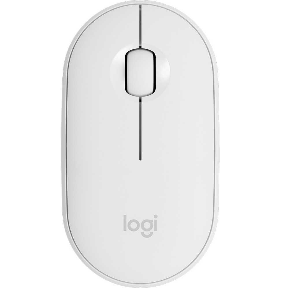 Souris sans fil Logitech Pebble M350 Blanc cassé