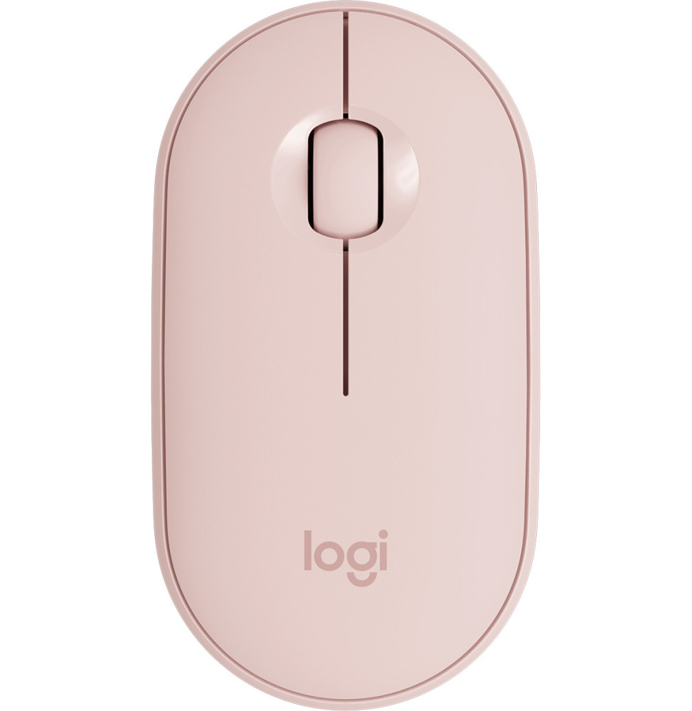 Souris sans fil Logitech Pebble M350 Rose