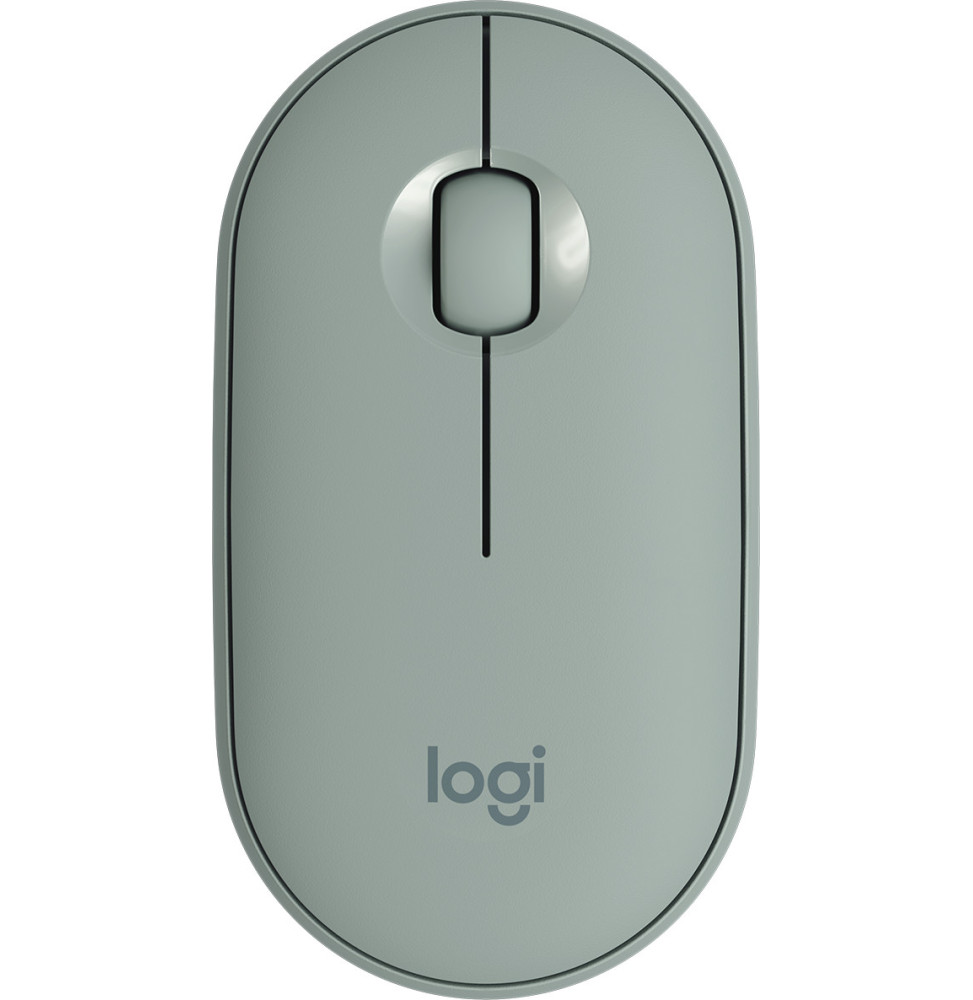 Souris sans fil Logitech Pebble M350 Eucalyptus