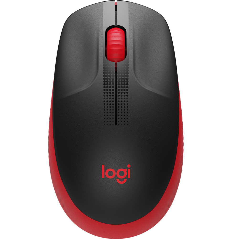 Souris sans fil Logitech M190 Rouge