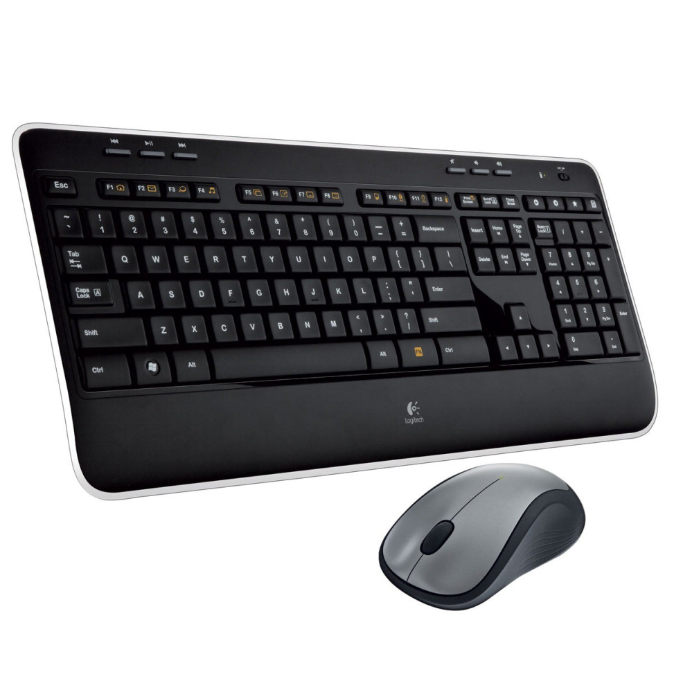 Clavier et souris Logitech Wireless Combo MK520 - QWERTY
