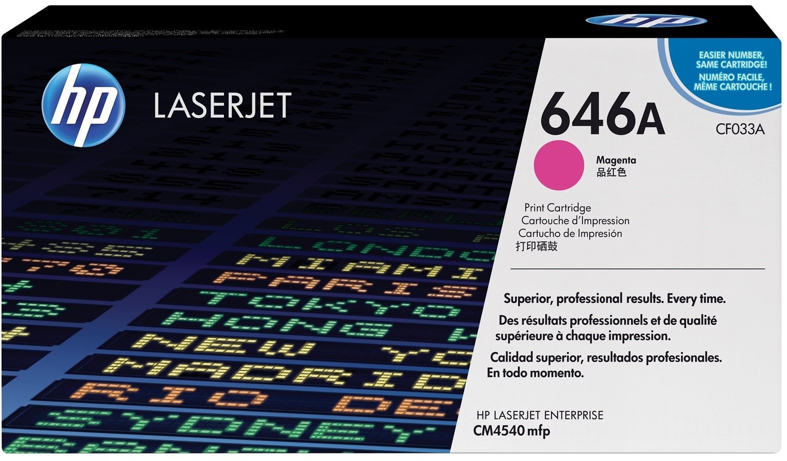 HP 646A Magenta - Toner HP LaserJet d'origine