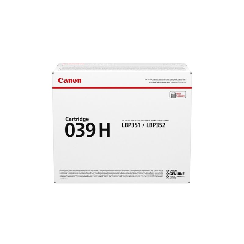 CANON 039H TONER ORIGINAL NOIR