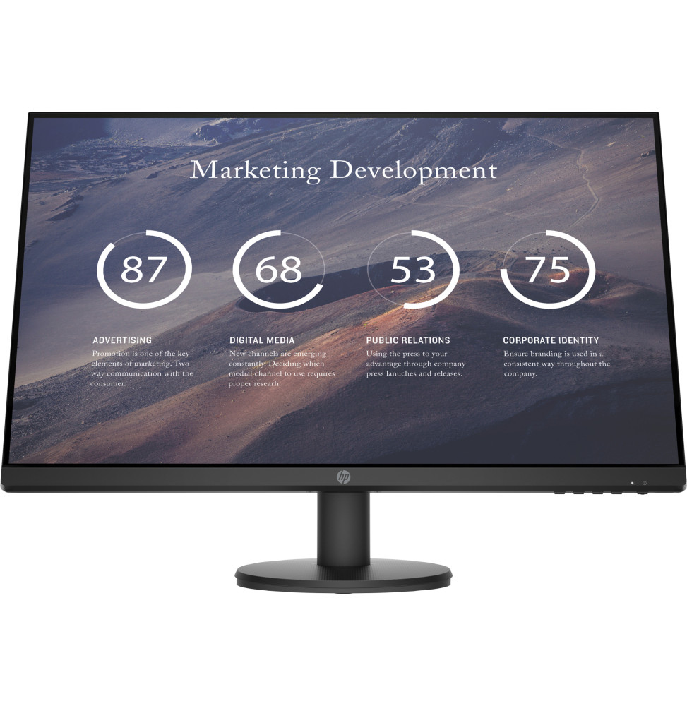 Écran 27" Full HD HP P27v G4