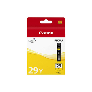 CANON PGI-29Y CARTOUCHE D'ENCRE ORIGINAL JAUNE