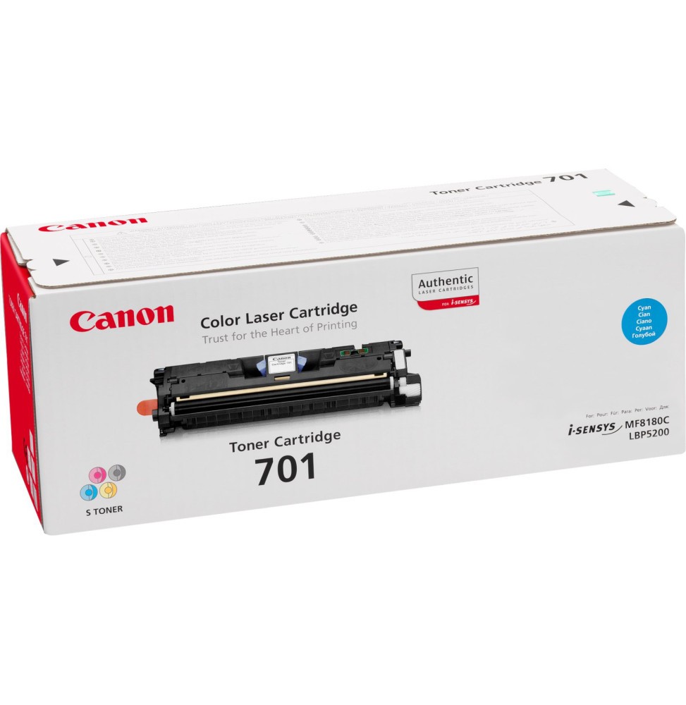 CANON 701 TONER ORIGINAL CYAN