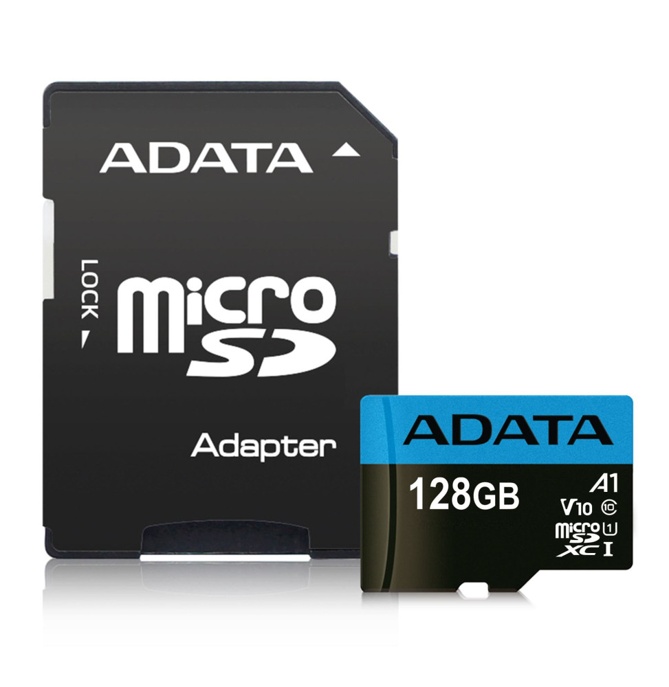 Carte mémoire ADATA Premier - 128 GB - microSDHC/SDXC UHS-I Class10