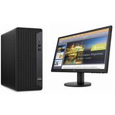 Ordinateur format microtour HP ProDesk 400 G7 + Ecran HP P22v 21,5"