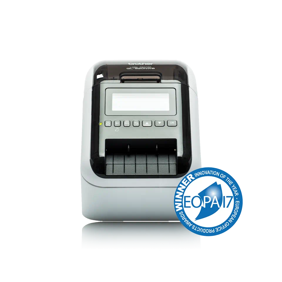 Imprimante d'étiquettes professionnelle avec Wi-Fi, réseau Ethernet et Bluetooth