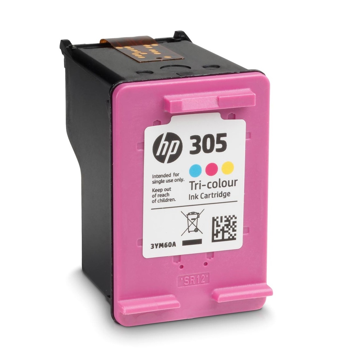 HP 305 trois couleurs Cartouche d'encre d'origine (3YM60AE) - Digistar Maroc