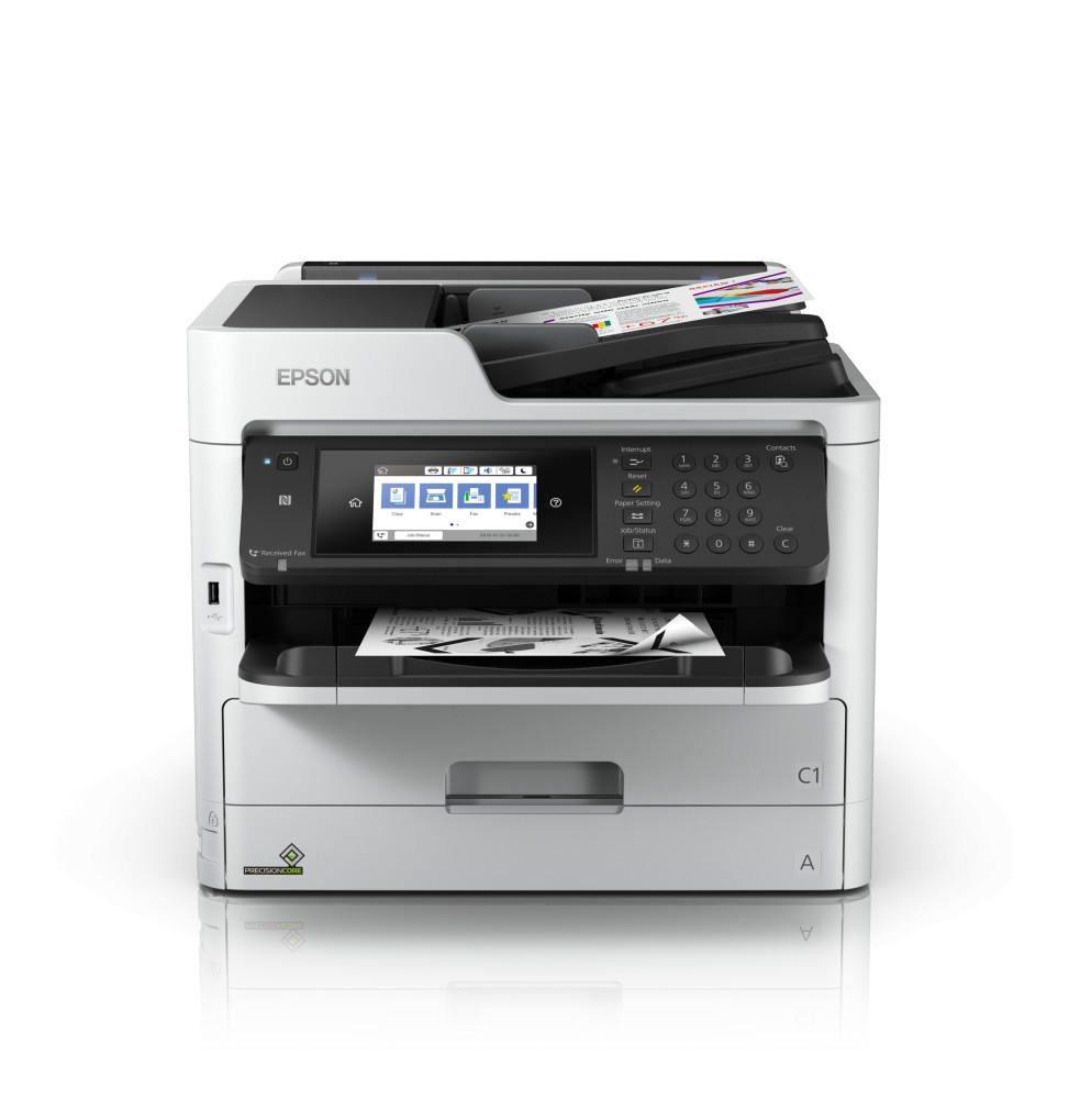 Epson WorkForce Pro WF-M5799DWF Imprimante multifonction monochrome à réservoirs rechargeables