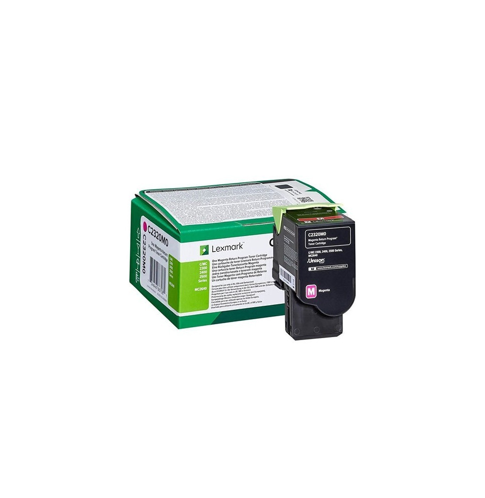 Lexmark Magenta - Toner Lexmark programme de retour - 1000