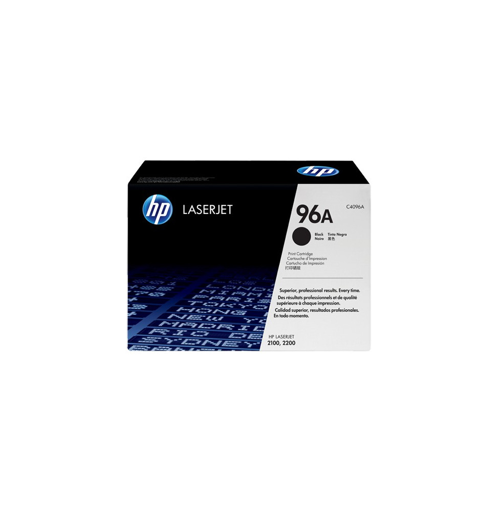 HP 96A Noir - Toner HP LaserJet d'origine