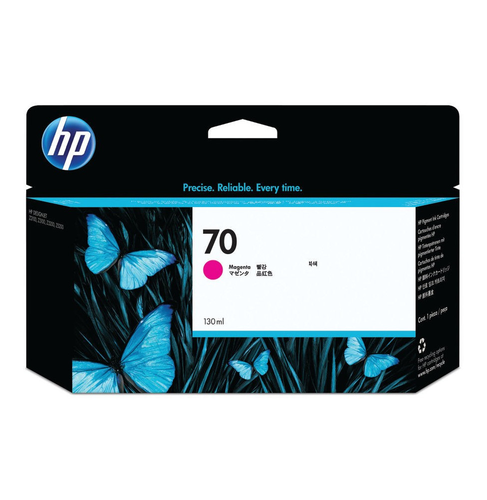 HP 70 Magenta - Cartouche d'encre HP d'origine