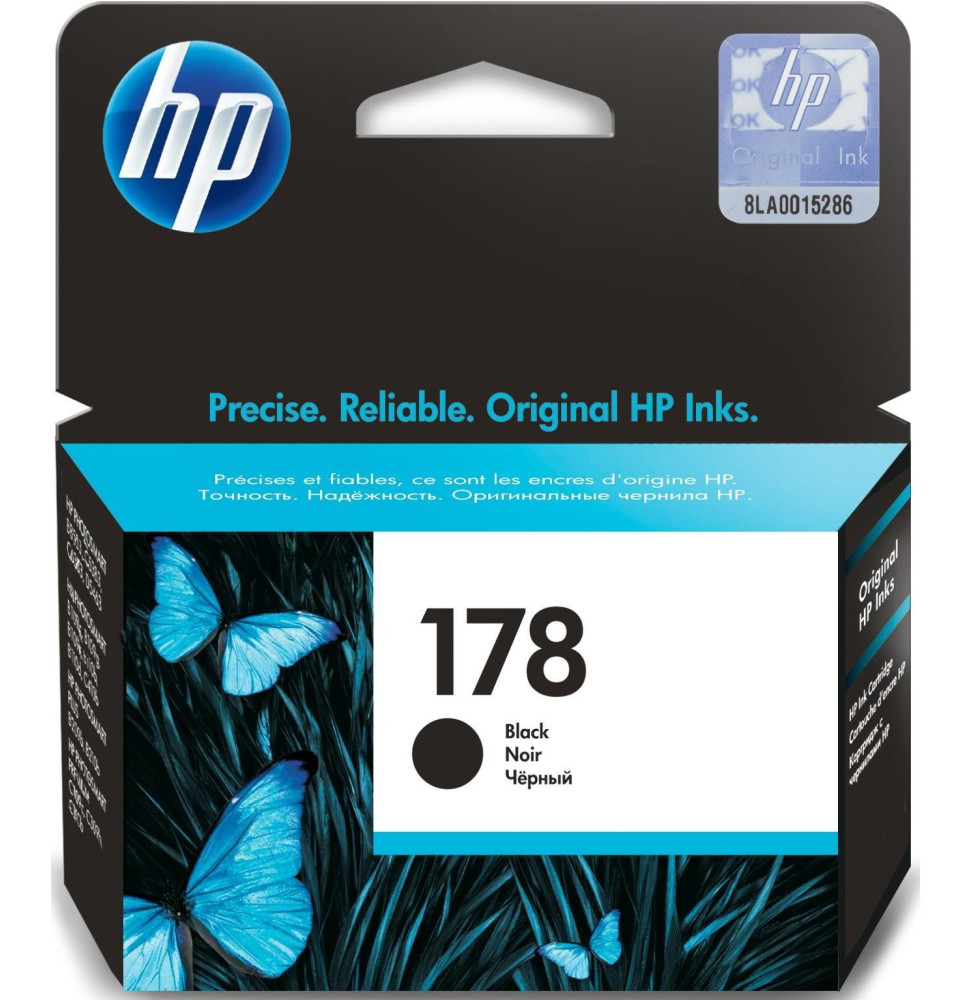 HP 178 Noir - Cartouche d'encre HP d'origine
